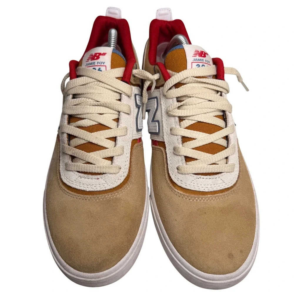 New Balance Numeric Jamie Foy 306 Tan Suede Skate Shoes Men’s 10‎